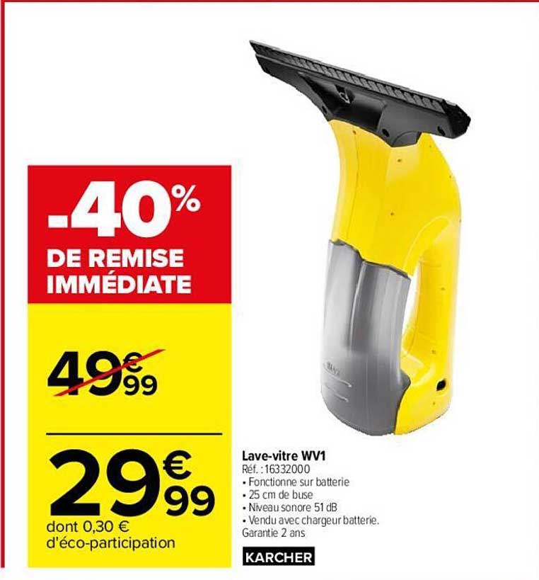 Lave-vitre Wv1 Kärcher