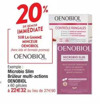 microbio slim brûleur multi-action oenobiol