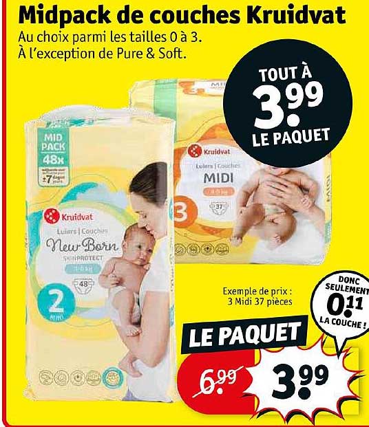 midpack de couches krudvat