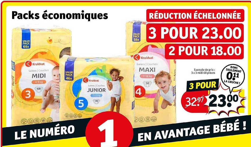 packs économiques