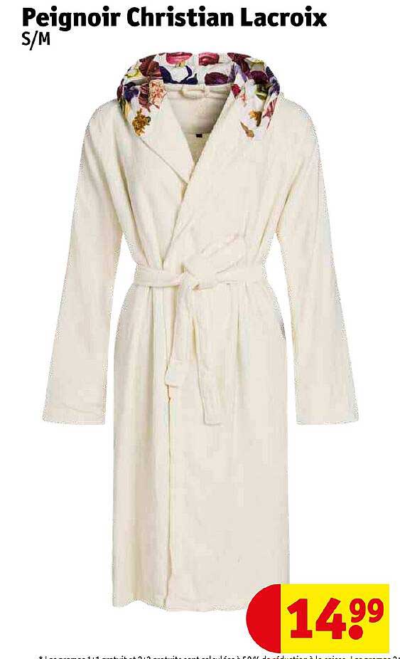 peignoir christian lacroix