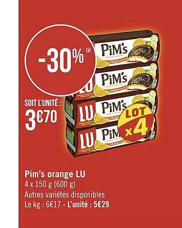 Pim's Orange Lu