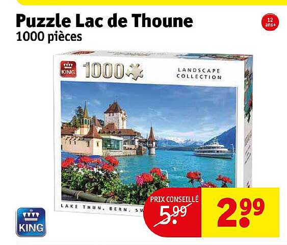 puzzle lac de thoune