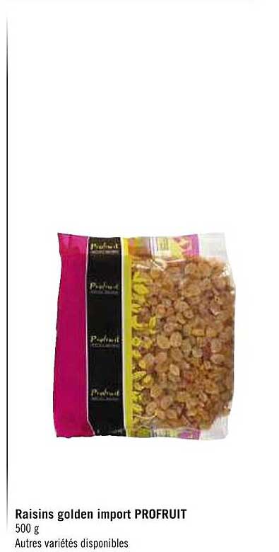 Raisins Golden Import Profruit