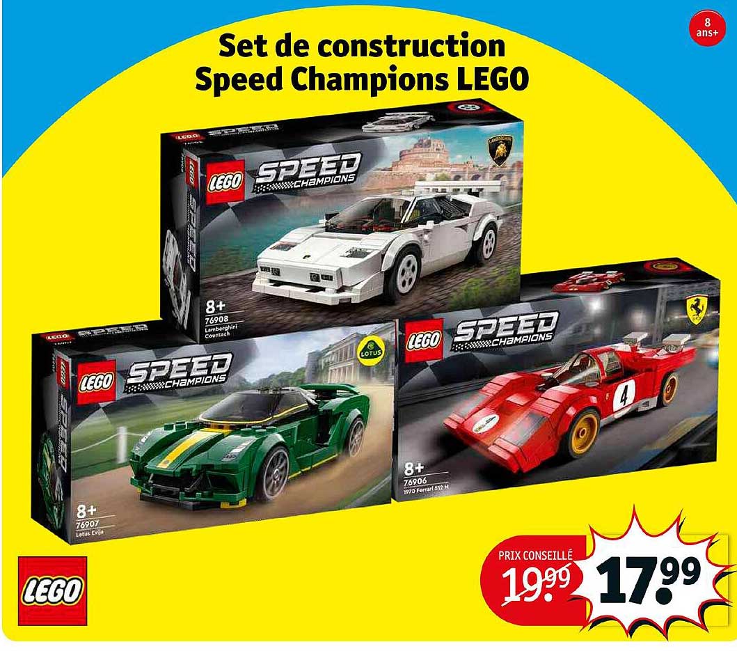 set de construction speed champions lego