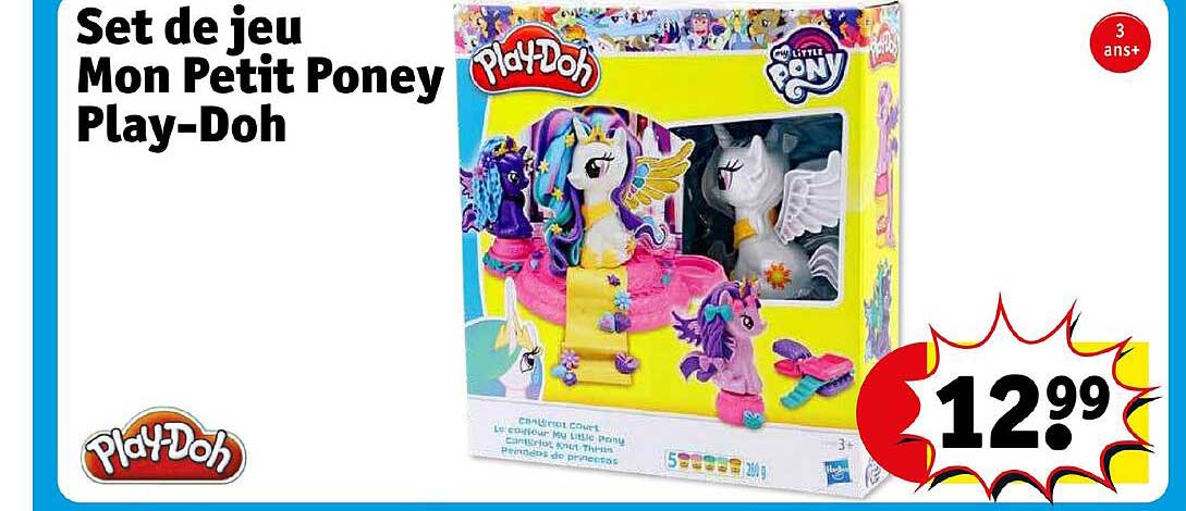 set de jeu mon petit poney play-doh