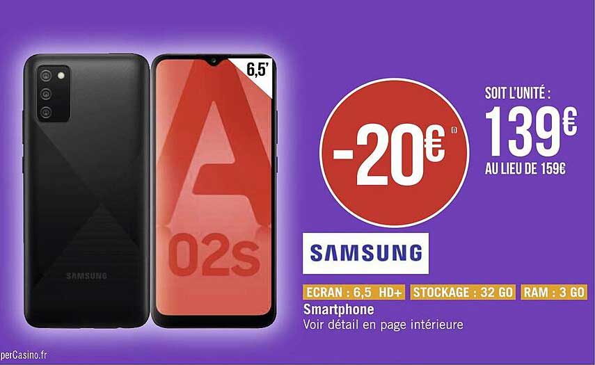smartphone a02s samsung