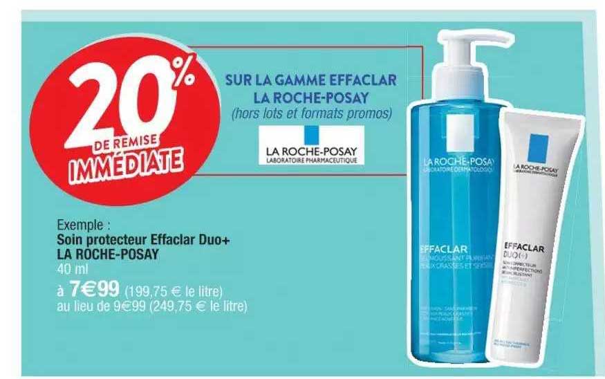 soin protecteur effaclar duo+ la roche-posay
