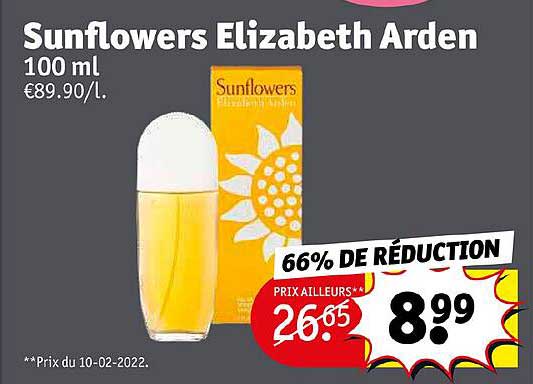 sunflowers elizabeth arden 100 ml