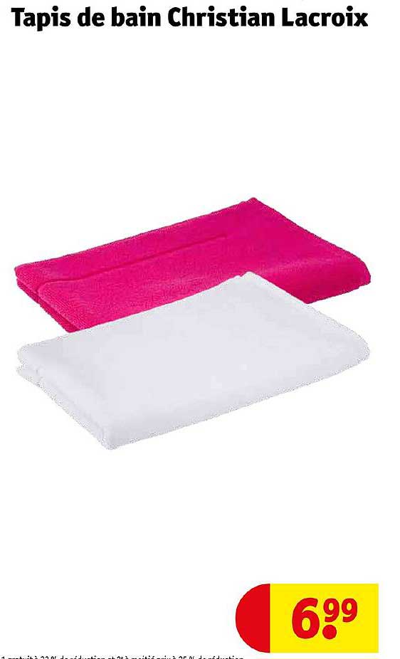 tapis de bain christian lacroix