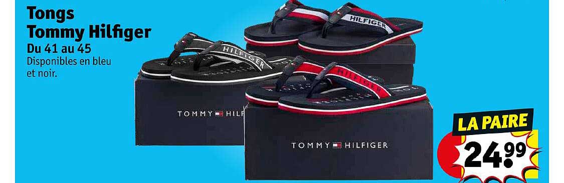 tongs tommy hilfiger