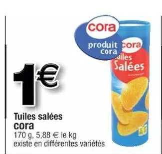 Tuiles Salées Cora