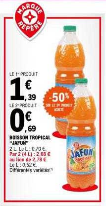 Boisson Tropical "jafun"