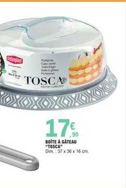 Boîte à Gâteau "tosca"