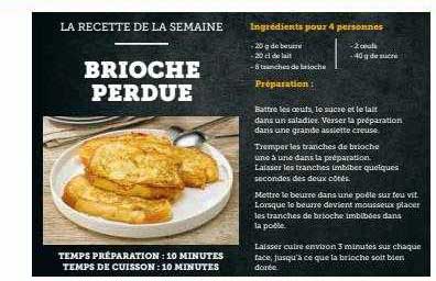 brioche perdue