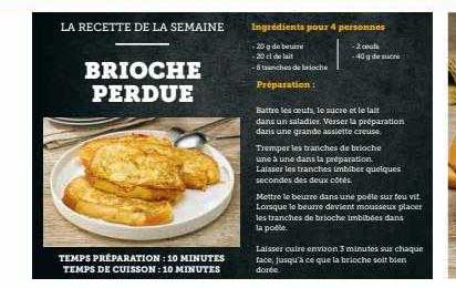 brioche perdue