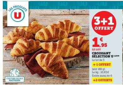 Croissant Sélection U
