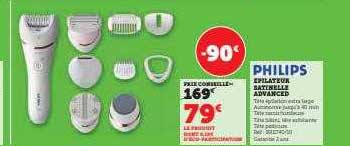 épilateur Batinelle Advanced Philips