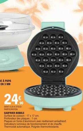 gaufrier bubble