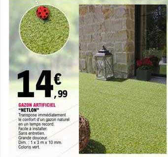 gazon artificiel "netlon"