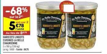 haricots lingots cuisinés la belle chaurienne