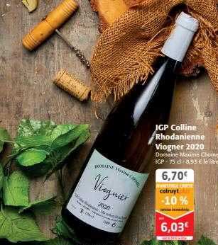 igp colline rhodanienne viogner 2020