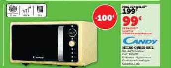 micro-ondes gril candy