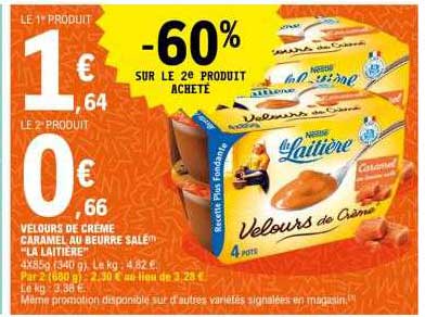 Velours De Crème Caramel Au Beurre Salé "la Laitière"