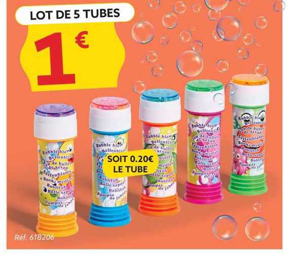 Lot De 5 Tubes