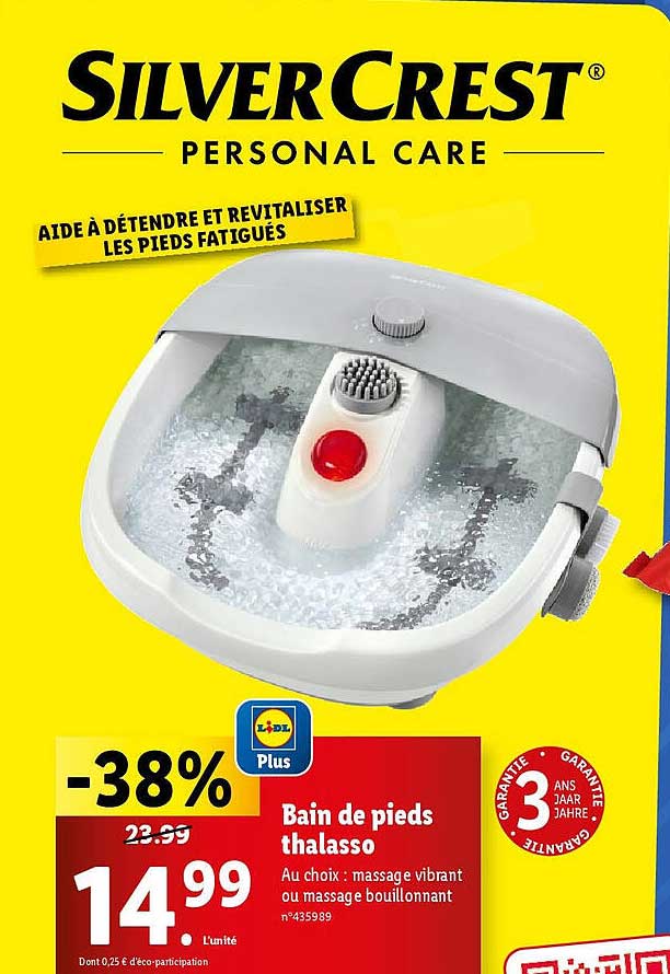 Bain De Pieds Thalasso Silver Crest