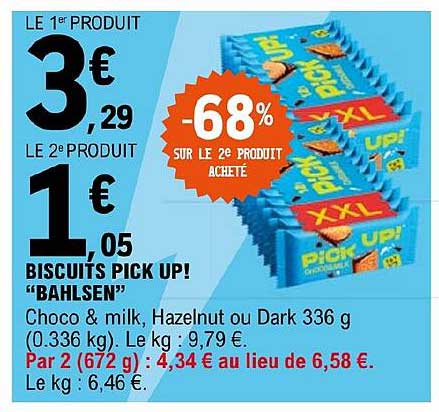 biscuits pick up ! "bahlsen"
