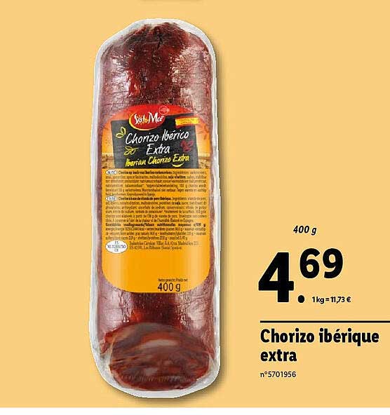 chorizo ibérique sol & mar