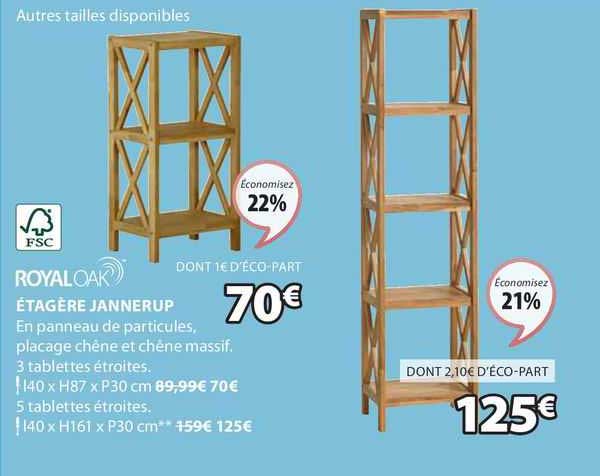 étagère jannerup royal oak