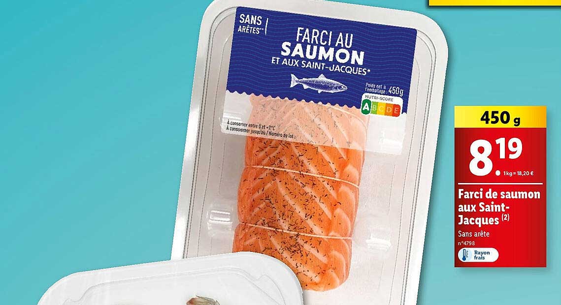 farci de saumon aux saint-jacques