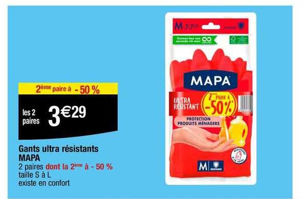 gants ultra résistants mapa