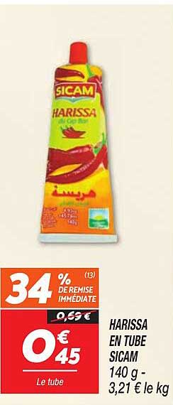 Harissa En Tube Sicam