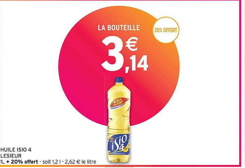 huile isio 4 lesieur