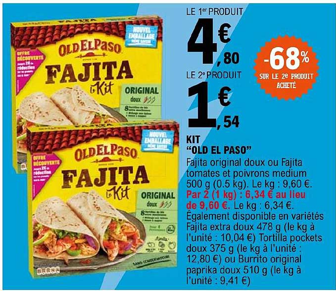 Kit "old El Paso"