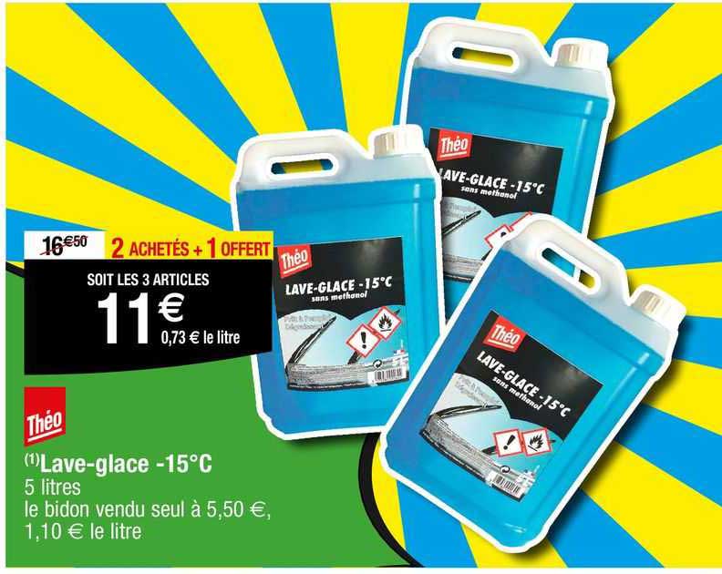 lave-glace -15°c théo