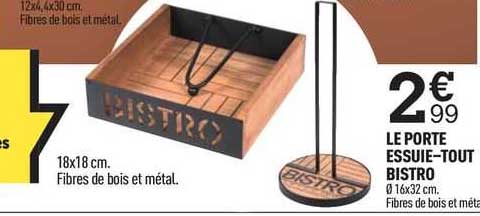 le porte essuie-tout bistro