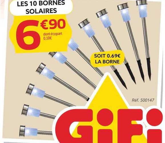 Les 10 Bornes Solaires