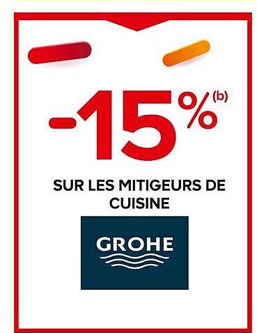les mitigeurs de cuisine grohe
