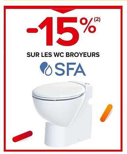 les wc broyeurs sfa