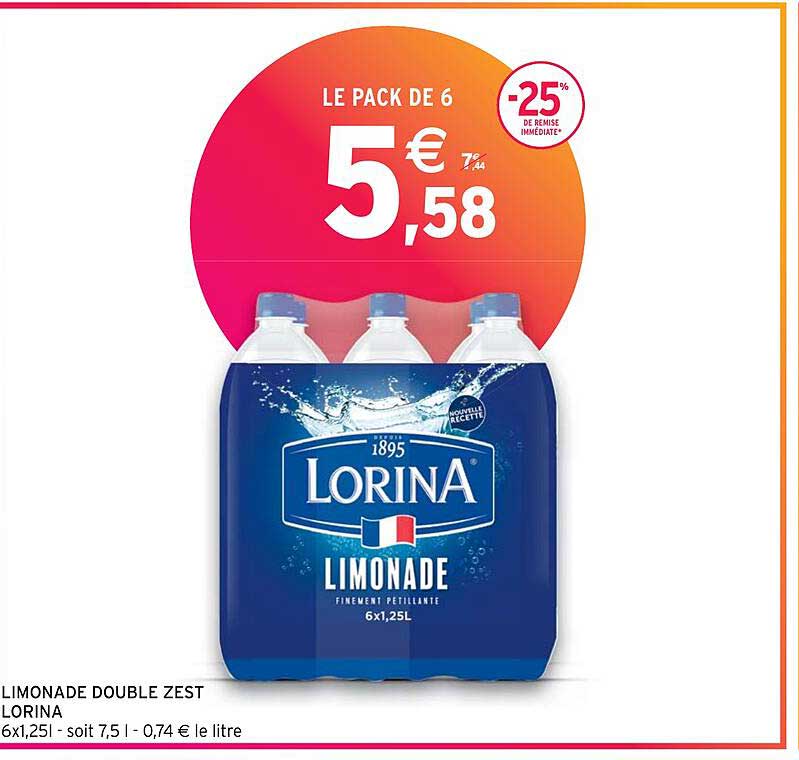 limonade double zest lorina