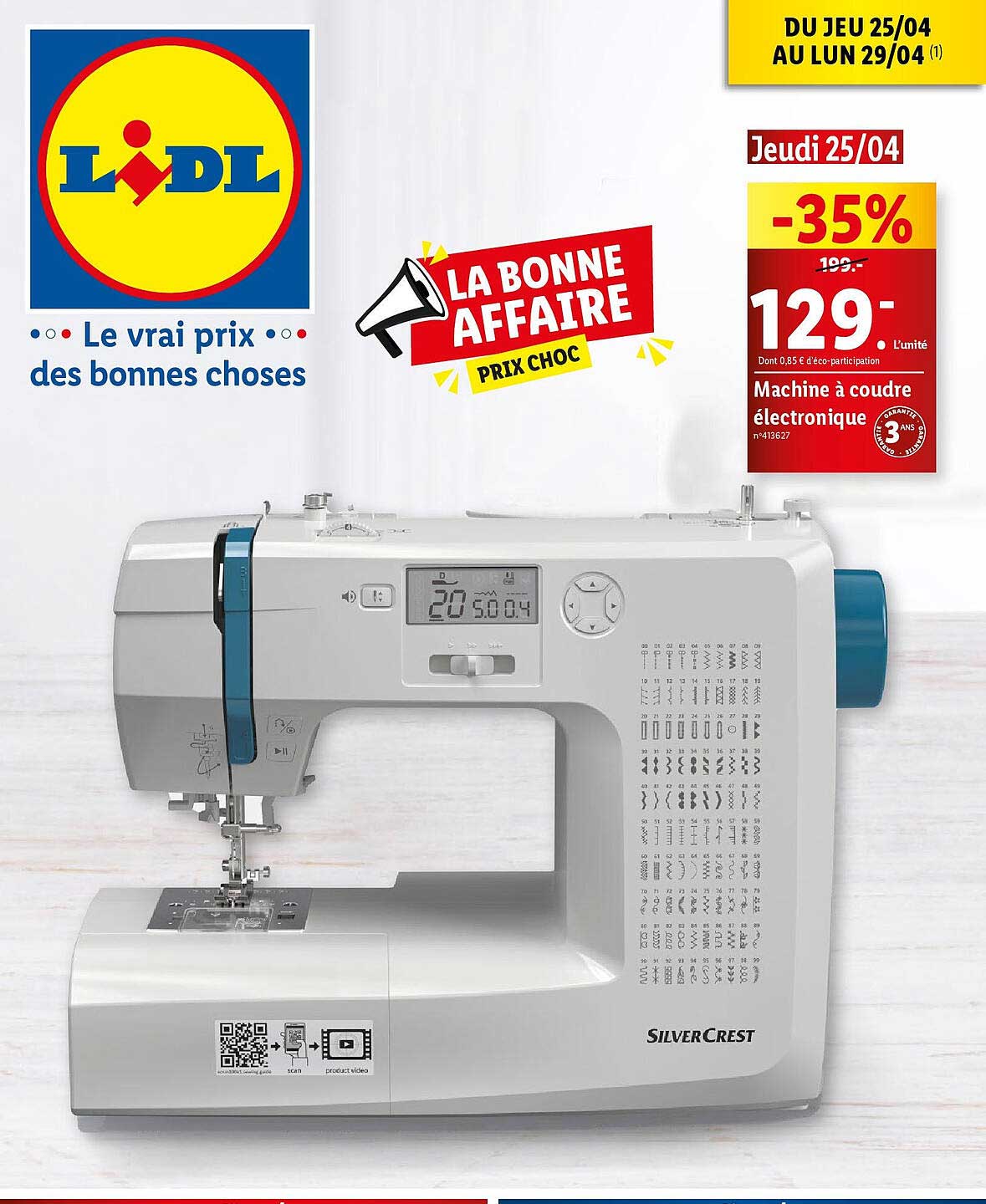 machine à coudre électronique silvercrest