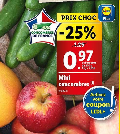 Mini Concombres