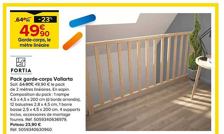 pack garde-corps vallarta