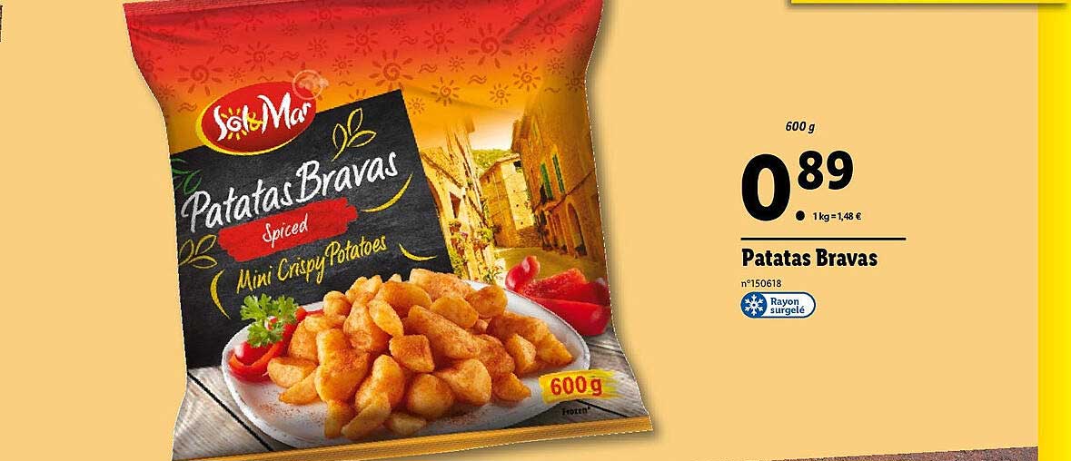 Patatas Bravas Sol & Mar