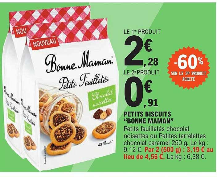 petits biscuits "bonne maman"