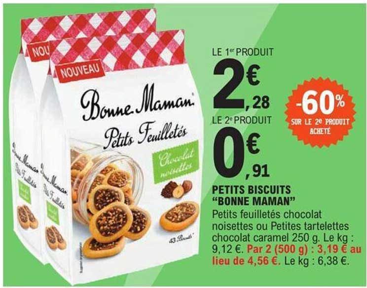 petits biscuits bonne maman